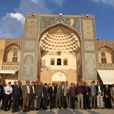 بازدید ۱۵ سفیر و رایزن اقتصادی از مجموعه گنجعلیخان و بازار تاریخی کرمان