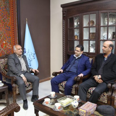 نشست مدیر کل میراث فرهنگی استان کرمان با مدیرکل ارتباطات و فناوری اطلاعات