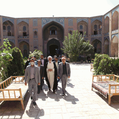 به مناسبت هفته گردشگری رئیس دادگستری استان کرمان از پروژه های گردشگری و تاریخی این استان بازدیدکرد