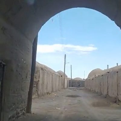 اتمام فاز اول بدنه‌سازی و جداره‌سازی ورودی قلعه ده میرزا راین