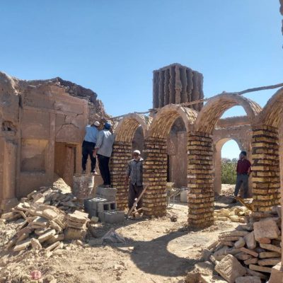 آغاز مرمت خانه تاریخی تیمورخان در قناتغستان کرمان