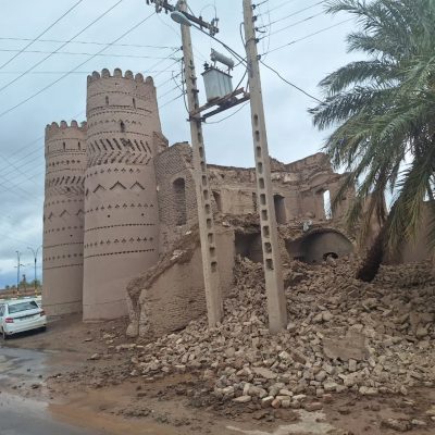 بارندگی‌های اخیر بیش از ۴۰۰ میلیارد ریال به بناهای تاریخی کرمان خسارت زد